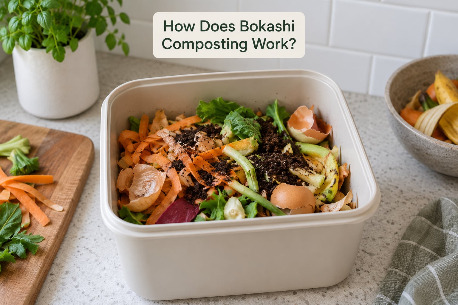 How Does Bokashi Composting Work?