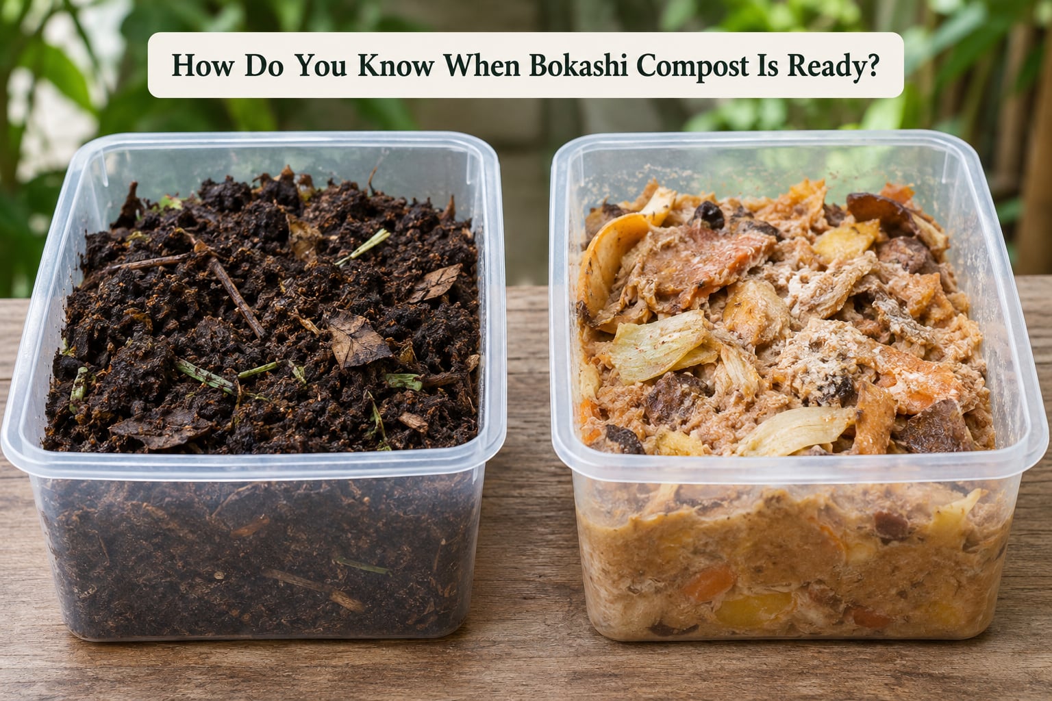 How Do You Know When Bokashi Compost Is Ready?