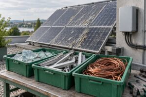 what happens to solar panels at the end of their life