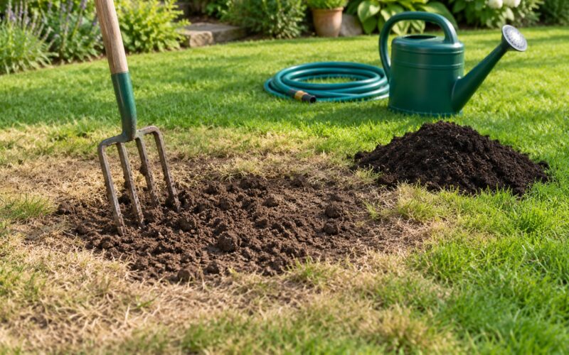 How to Fix Dry Patchy Grass Without Wasting Water (2026)