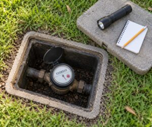 how to check your water meter for a leak
