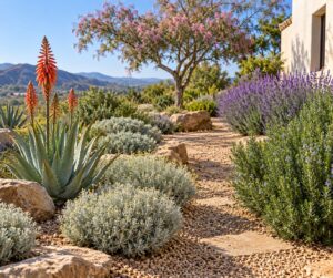 fire resistant landscaping plants for dry climates