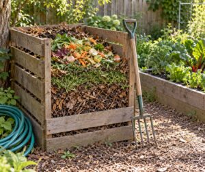 how to start a backyard compost pile