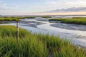how salt marshes keep up with sea level rise