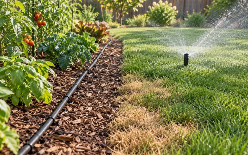Drip Irrigation vs Sprinklers Which Saves More Water (2026)