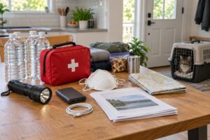how to make a family evacuation plan for wildfires