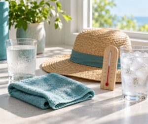signs of heat exhaustion and heat stroke to watch for