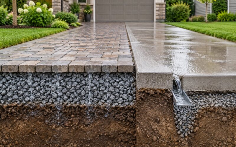 Permeable Pavers vs Concrete Driveways for Stormwater 2026