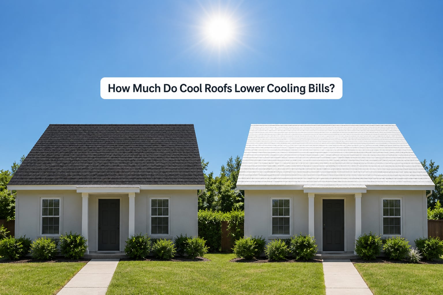 How Much Do Cool Roofs Lower Cooling Bills?
