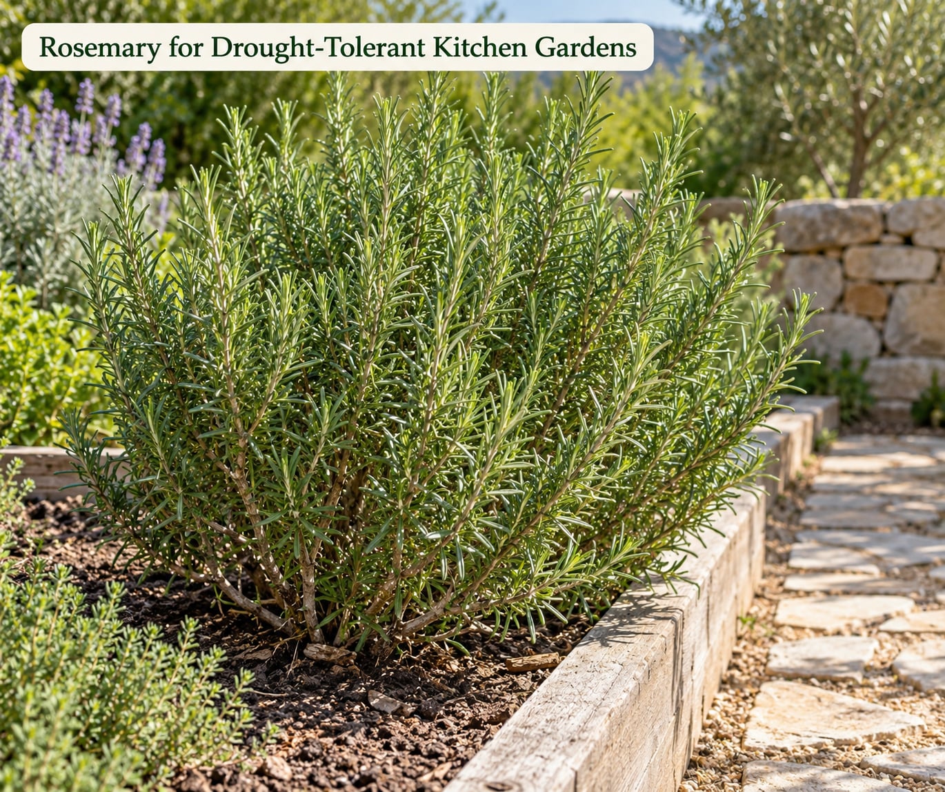 Rosemary for Drought-Tolerant Kitchen Gardens