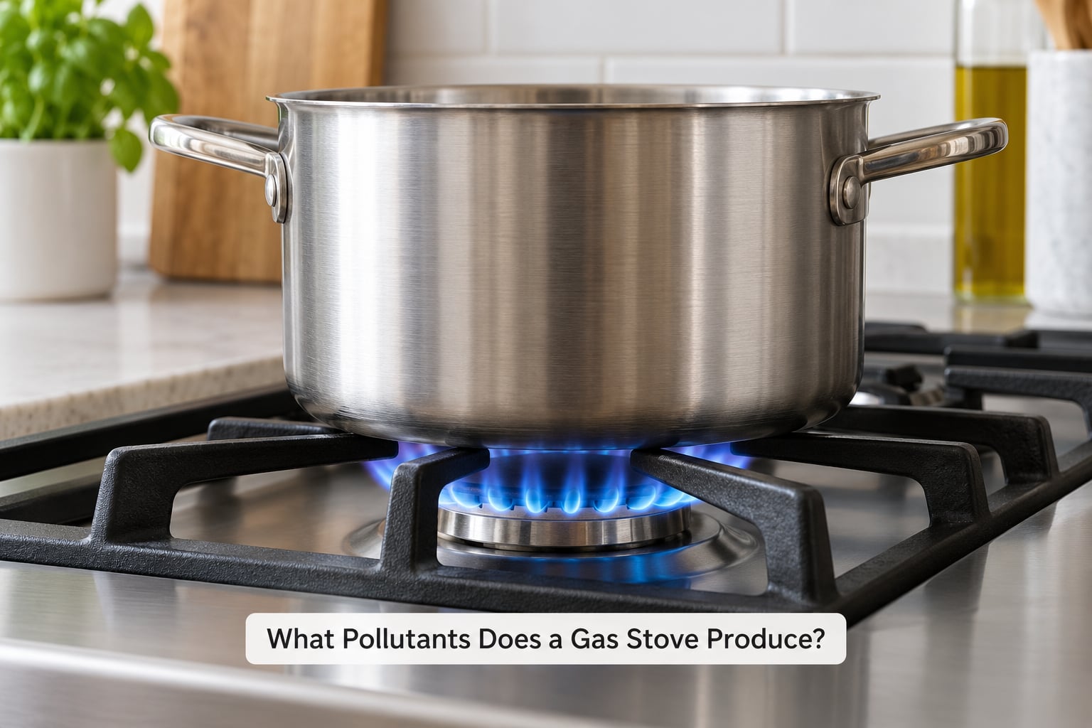 What Pollutants Does a Gas Stove Produce?