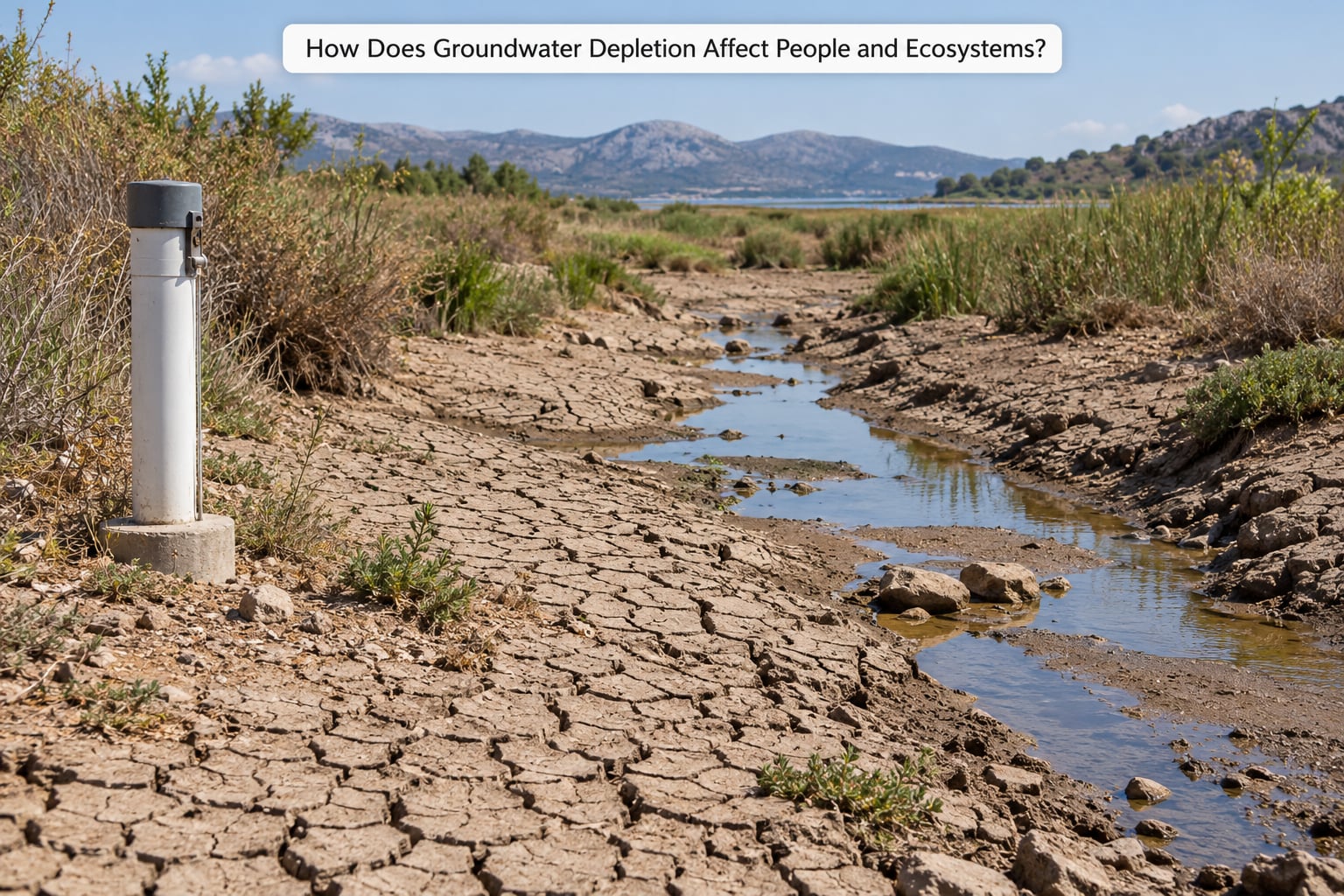 How Does Groundwater Depletion Affect People and Ecosystems?