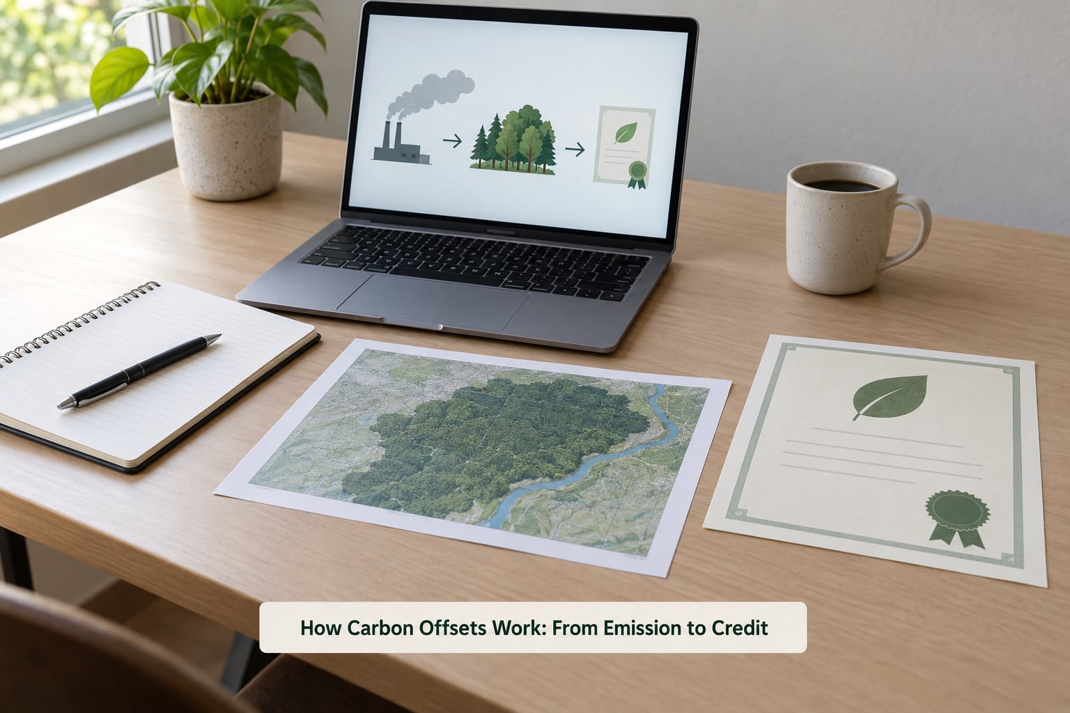 How Carbon Offsets Work: From Emission to Credit
