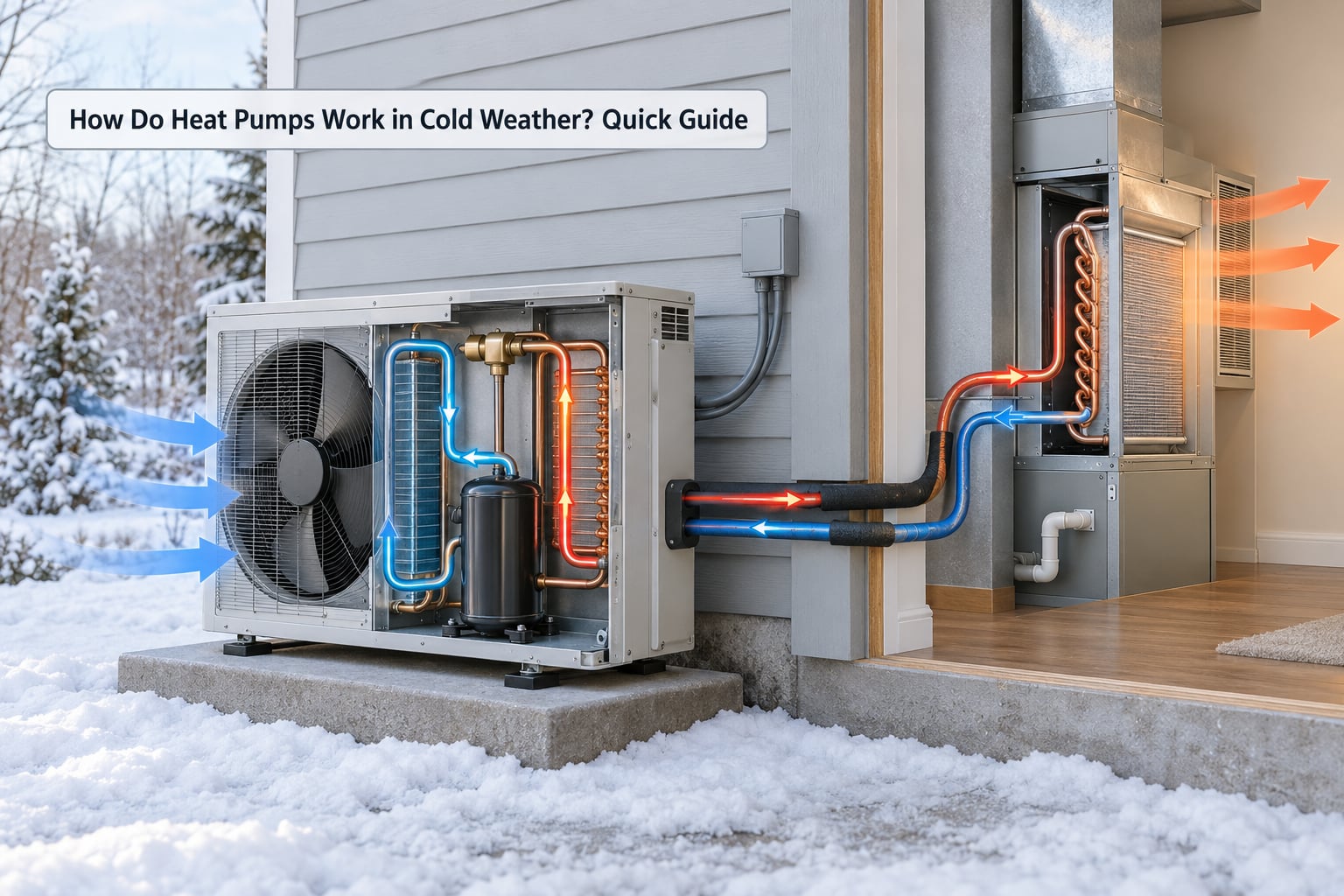How Do Heat Pumps Work in Cold Weather? Quick Guide