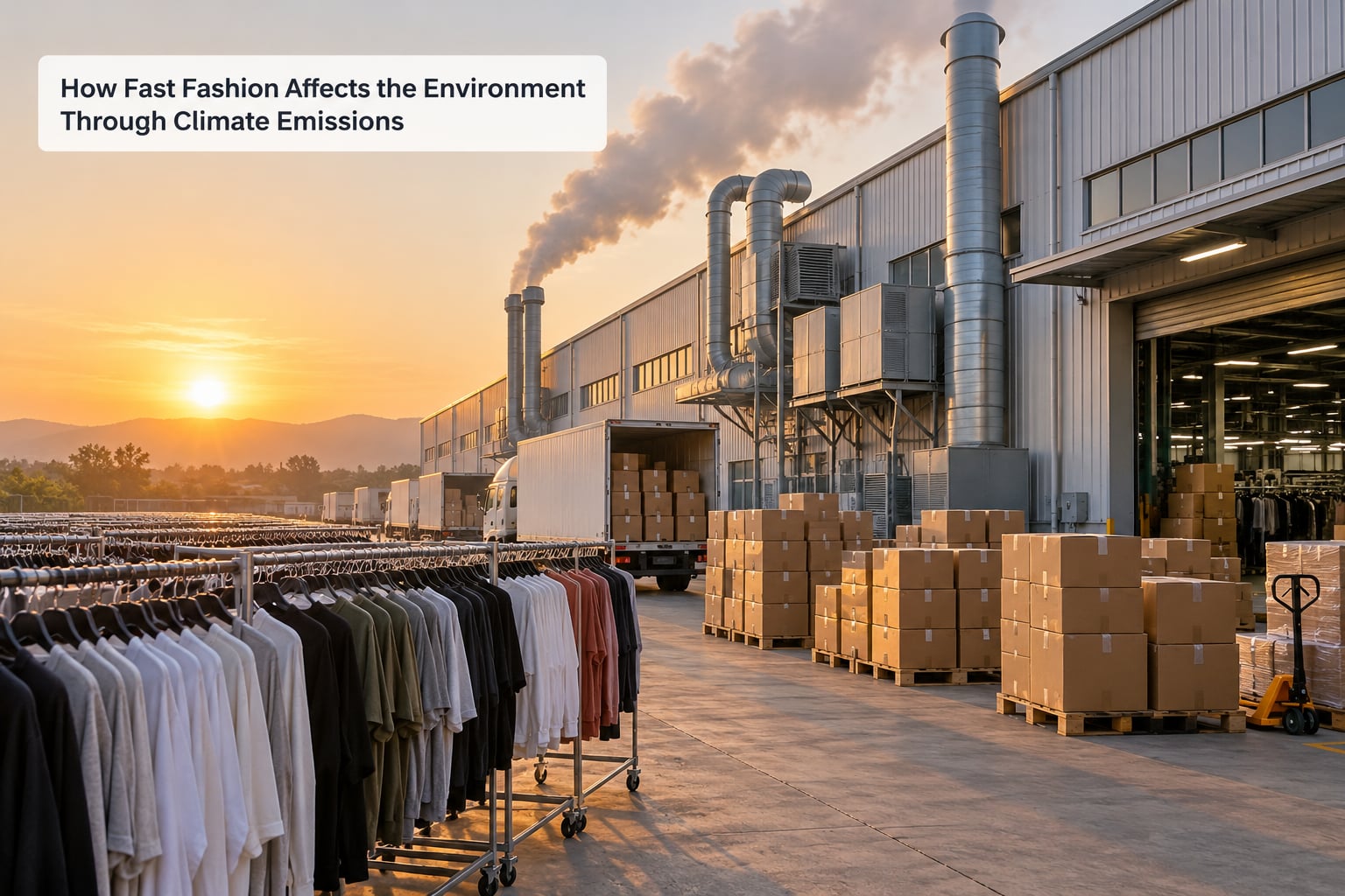 How Fast Fashion Affects the Environment Through Climate Emissions