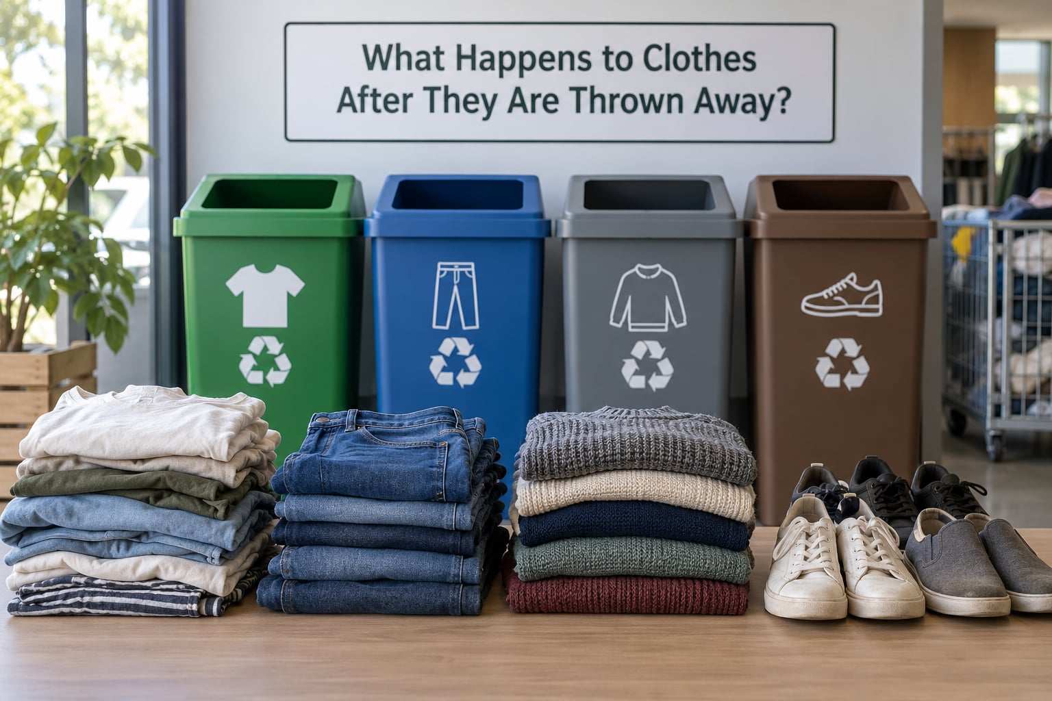 What Happens to Clothes After They Are Thrown Away?