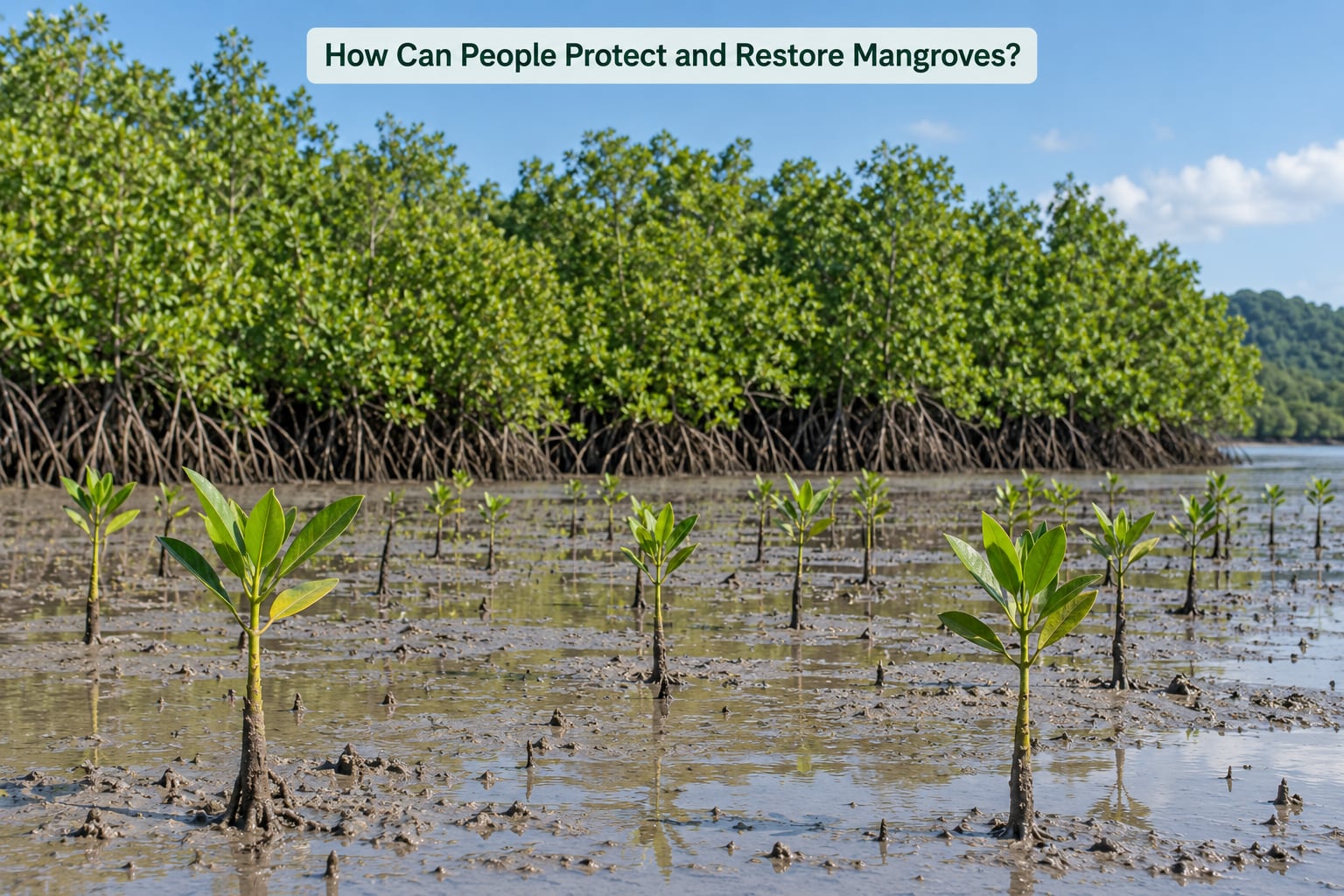 How Can People Protect and Restore Mangroves?