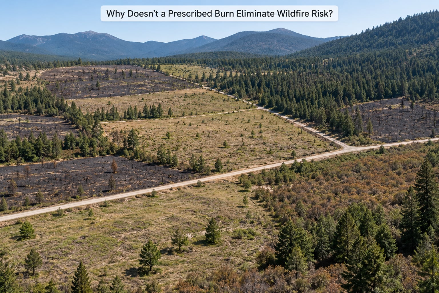 Why Doesn't a Prescribed Burn Eliminate Wildfire Risk?