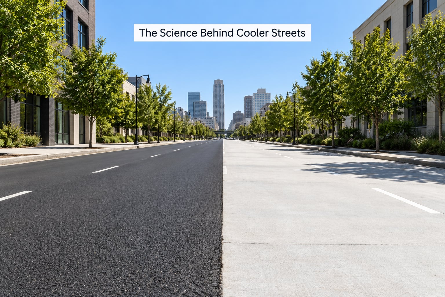 The Science Behind Cooler Streets