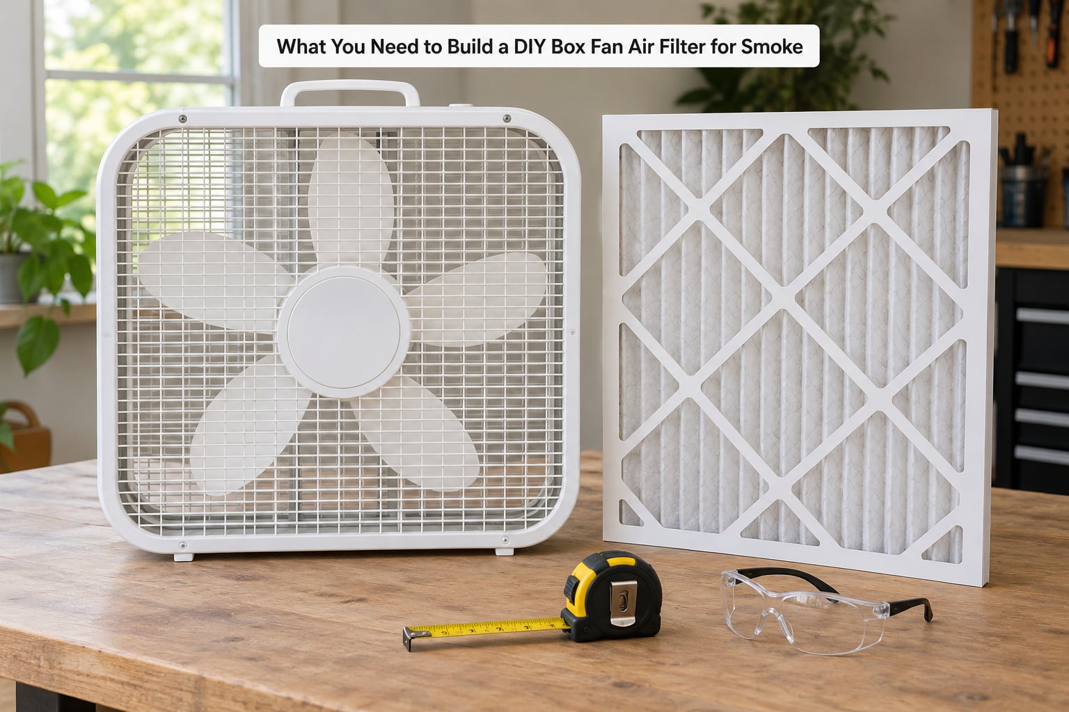 What You Need to Build a DIY Box Fan Air Filter for Smoke