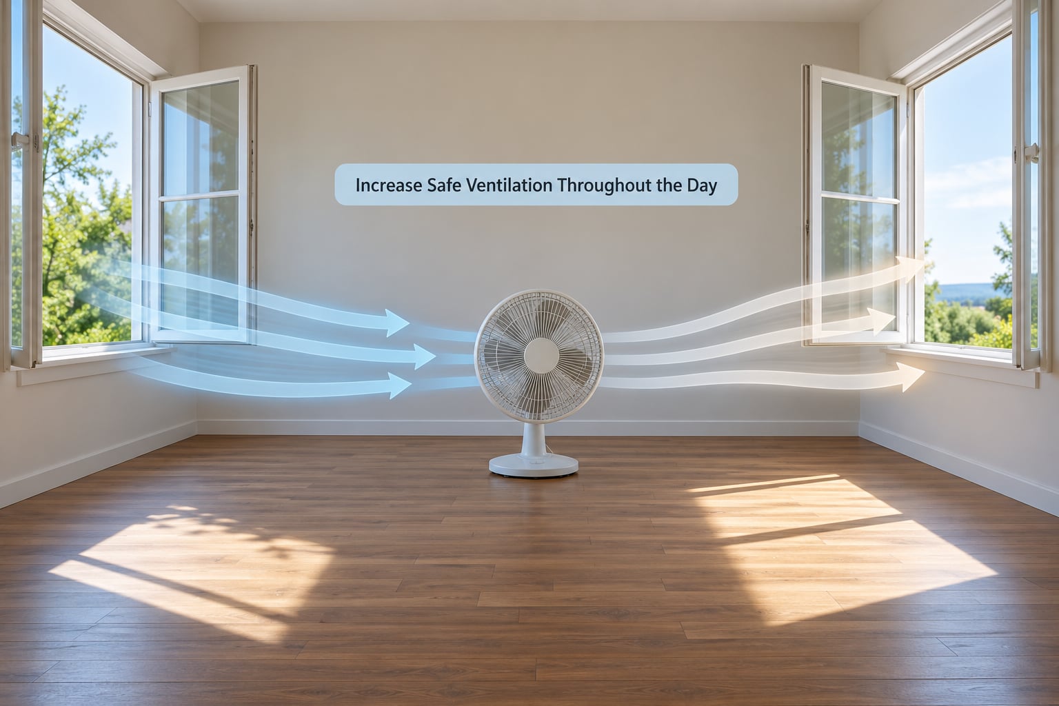 Increase Safe Ventilation Throughout the Day