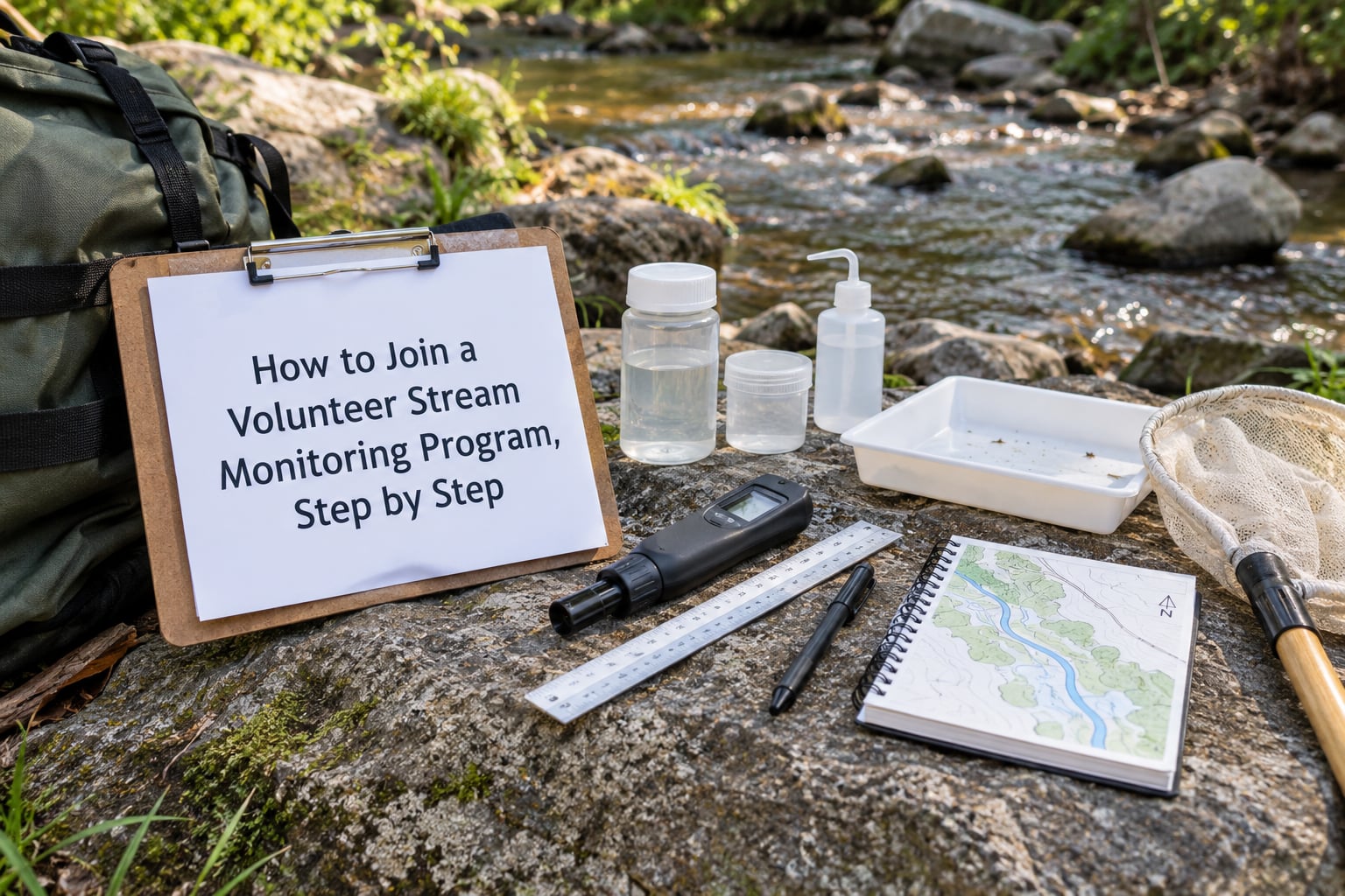 How to Join a Volunteer Stream Monitoring Program, Step by Step
