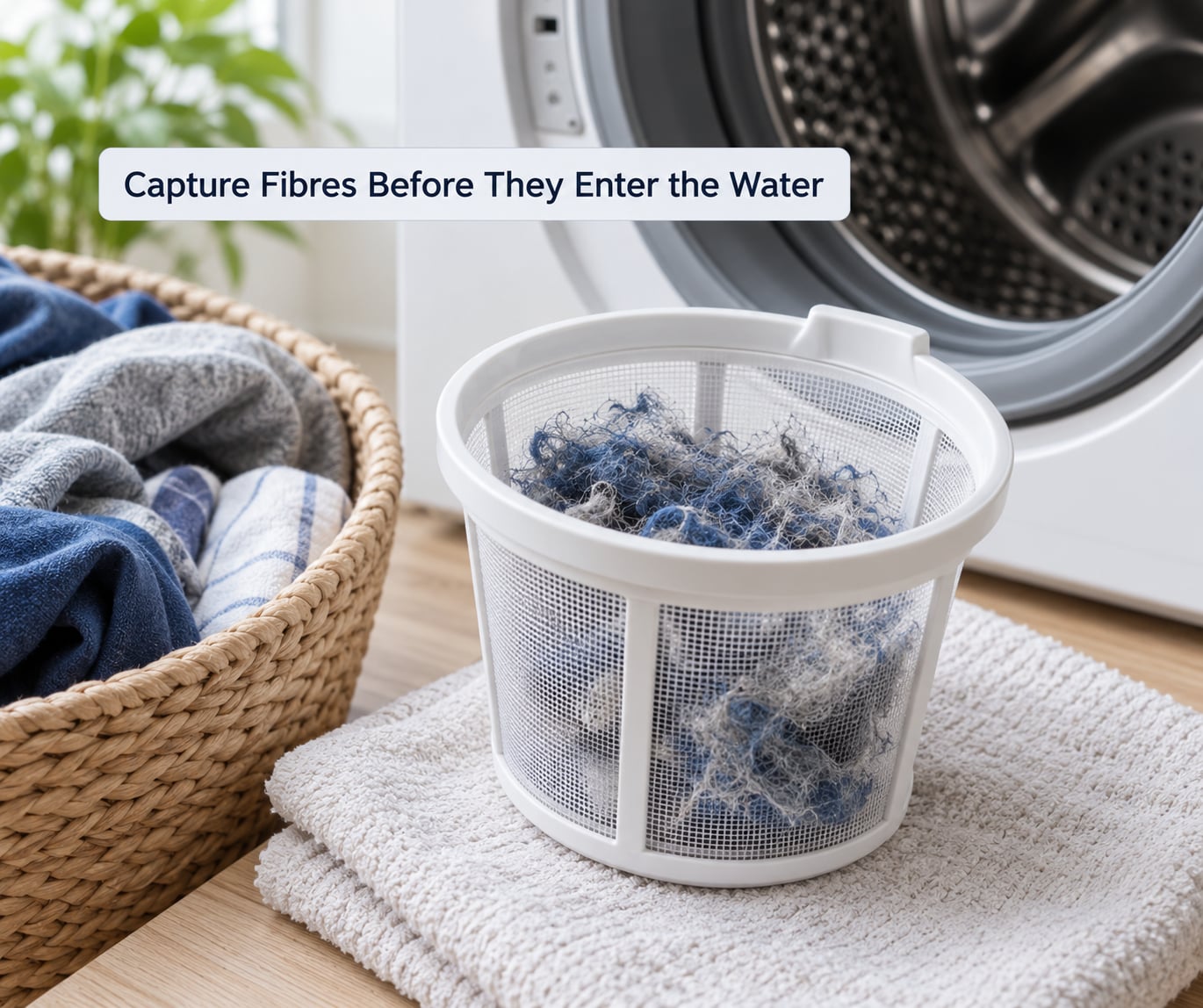 Capture Fibres Before They Enter the Water