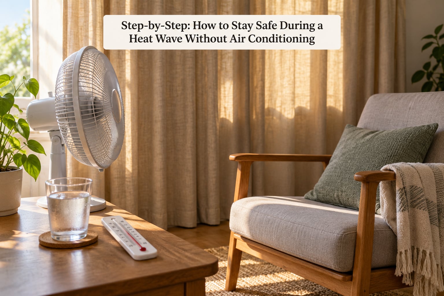Step-by-Step: How to Stay Safe During a Heat Wave Without Air Conditioning