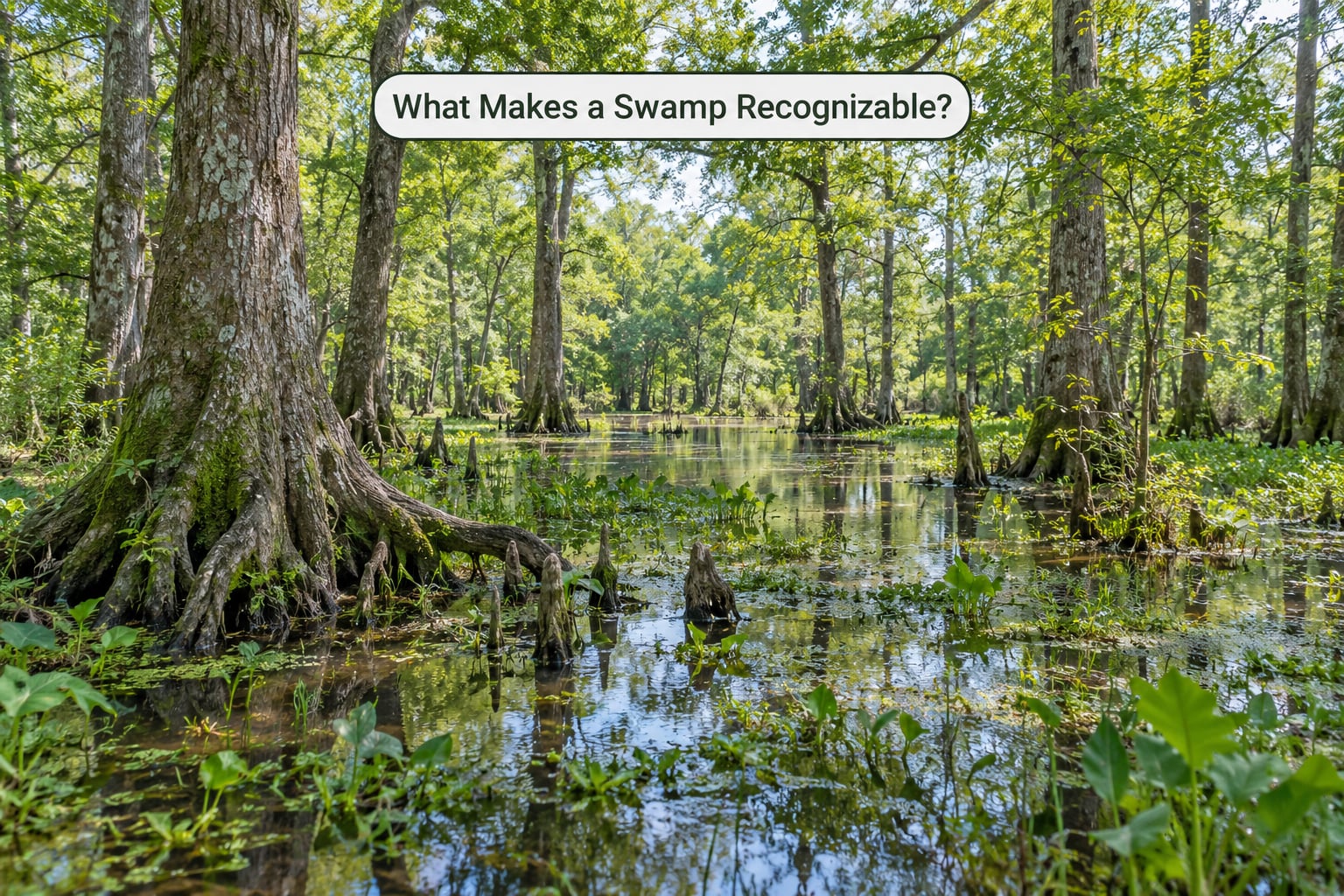 What Makes a Swamp Recognizable?