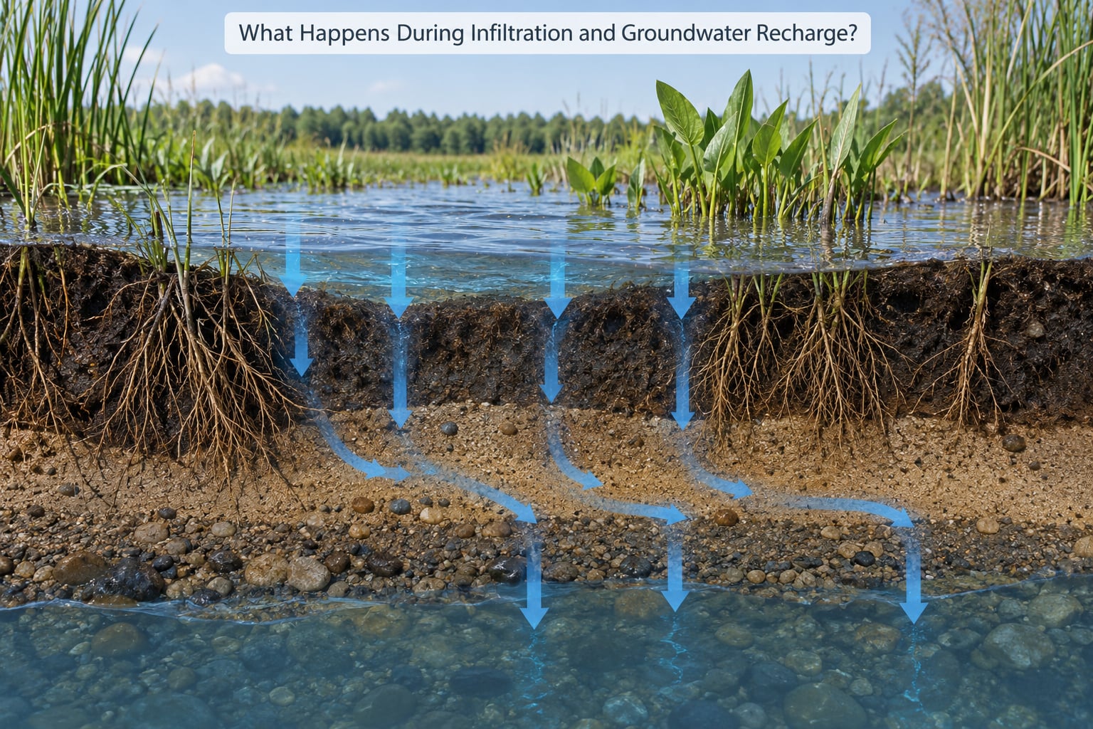 What Happens During Infiltration and Groundwater Recharge?