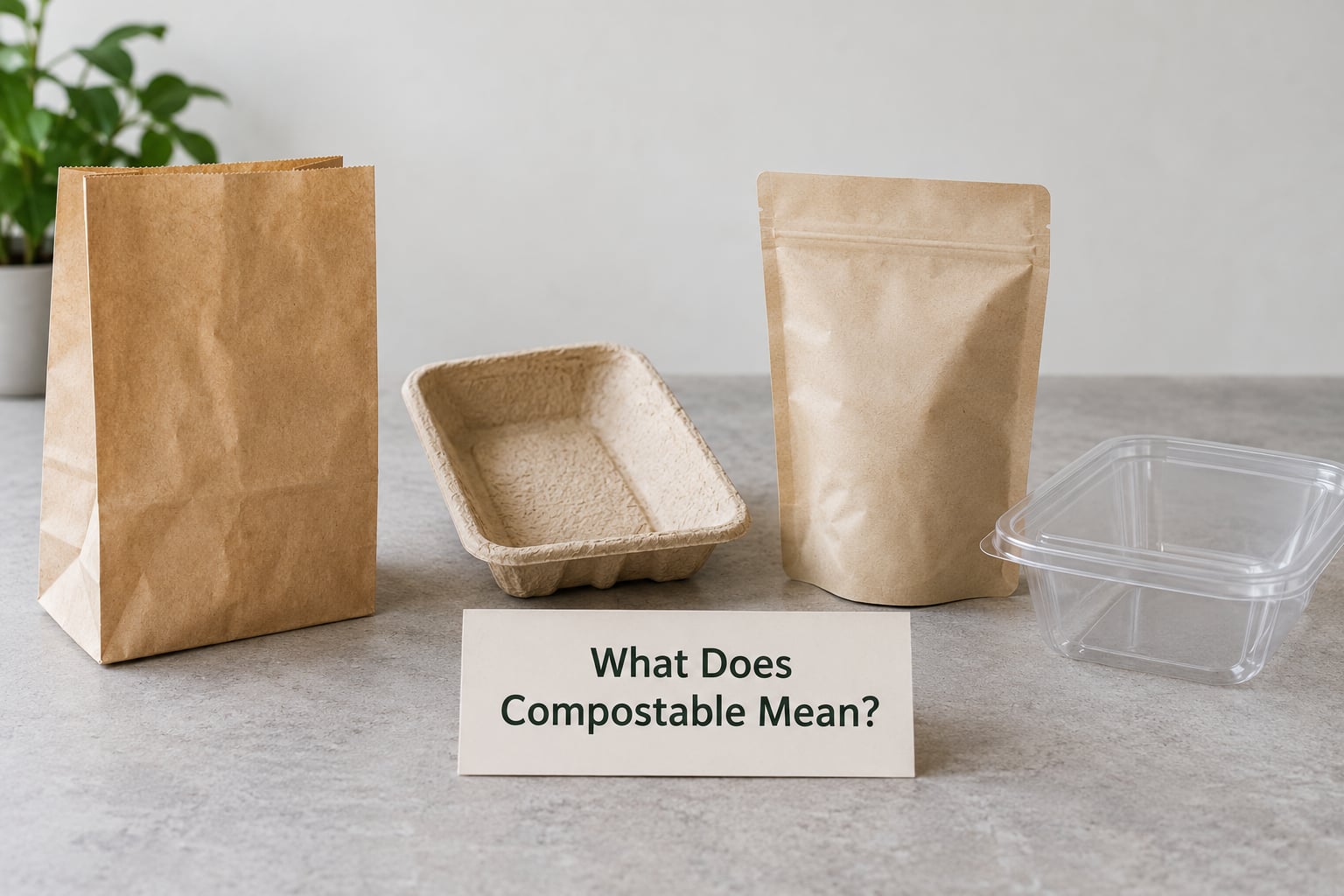 What Does Compostable Mean?