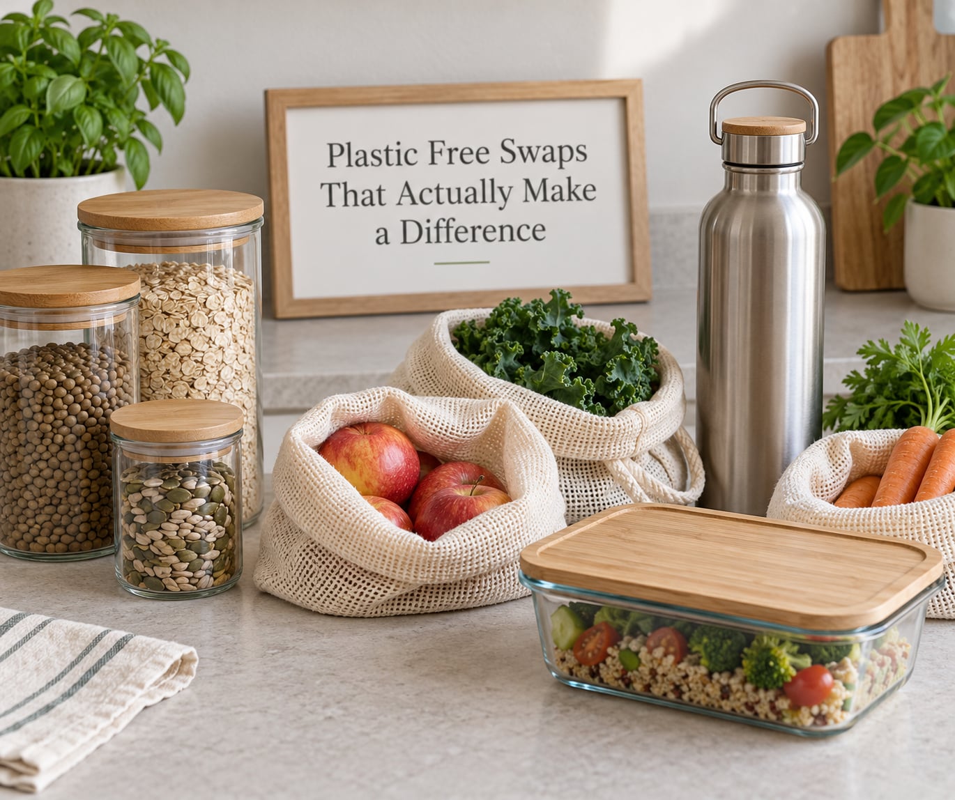 Plastic Free Swaps That Actually Make a Difference