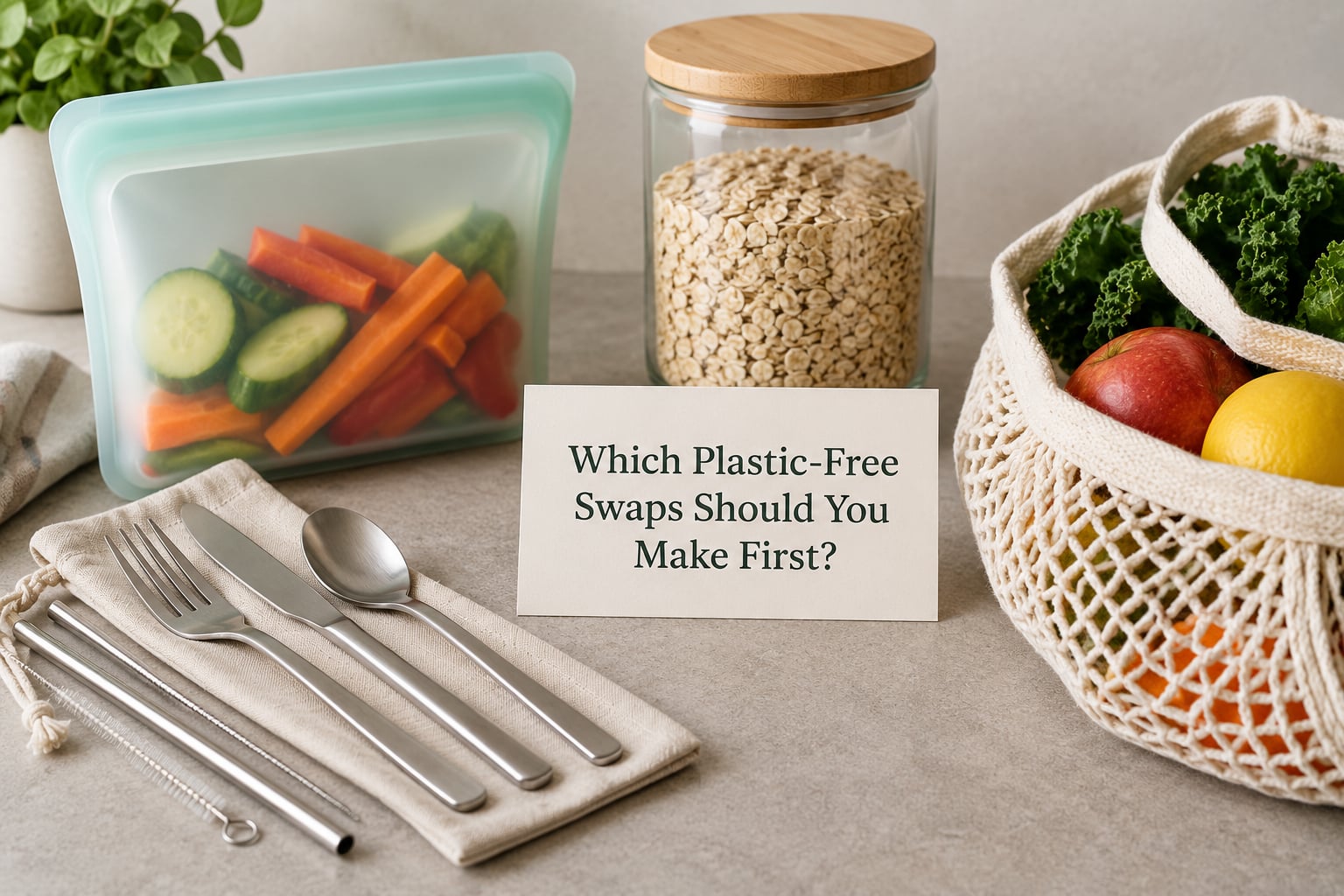 Which Plastic-Free Swaps Should You Make First?