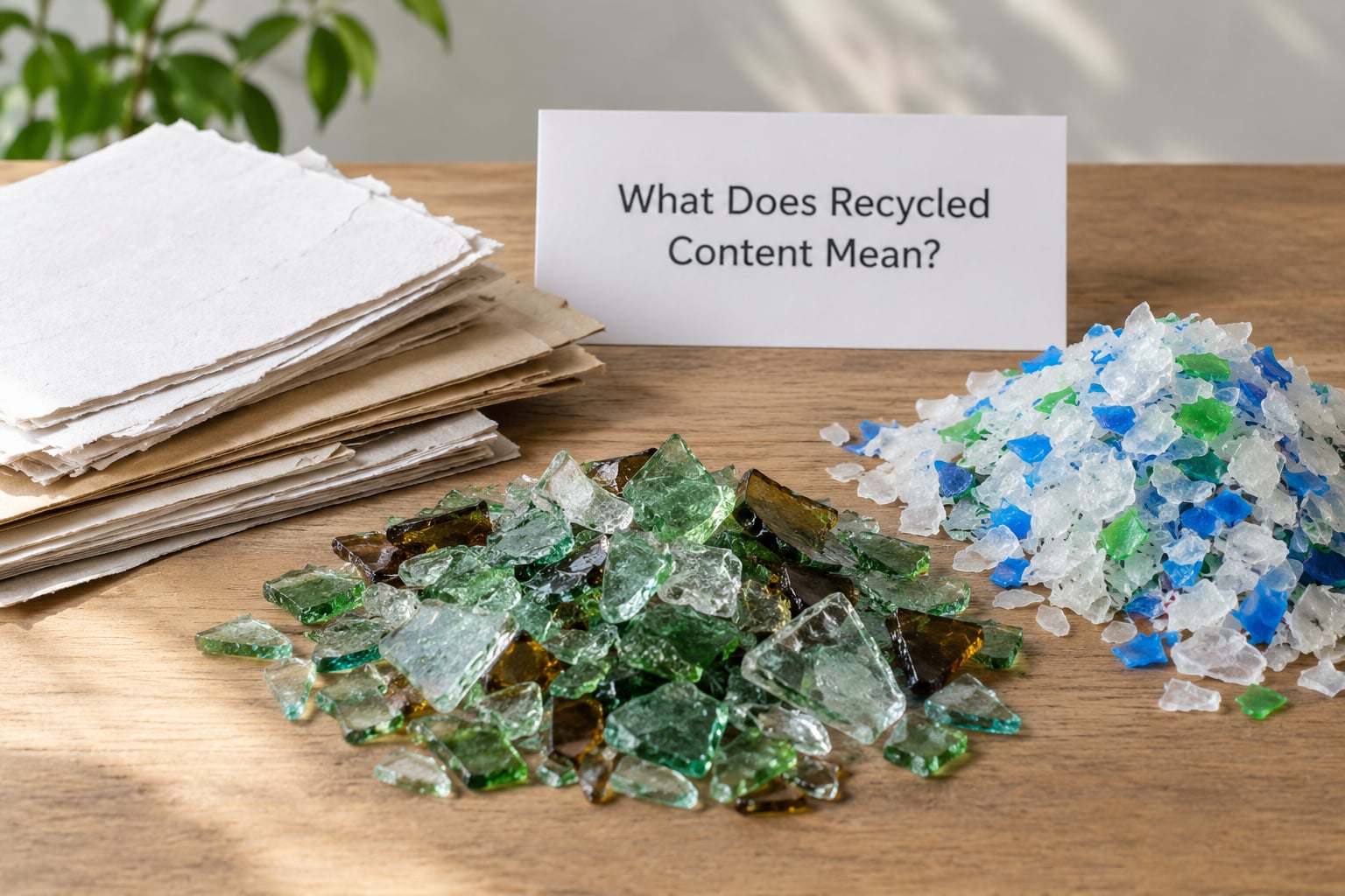 What Does Recycled Content Mean?