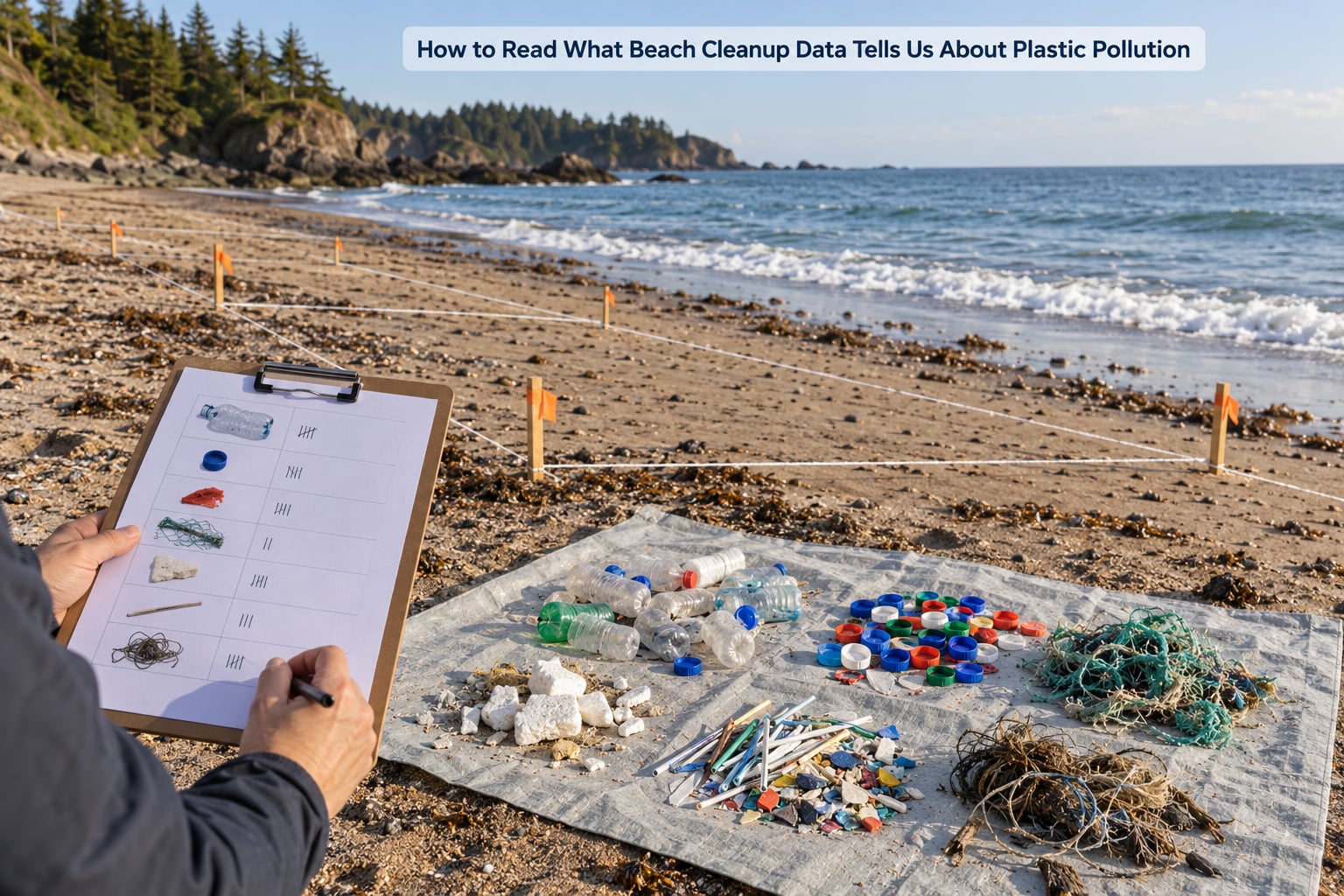 How to Read What Beach Cleanup Data Tells Us About Plastic Pollution