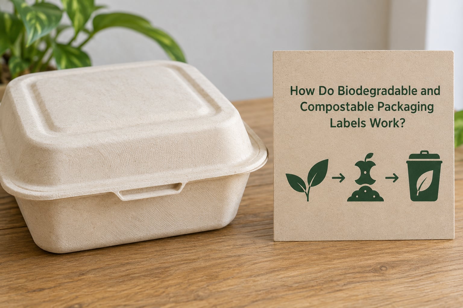 How Do Biodegradable and Compostable Packaging Labels Work?