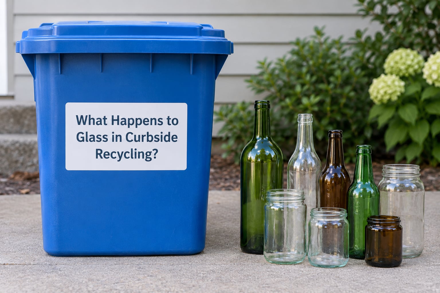 What Happens to Glass in Curbside Recycling?