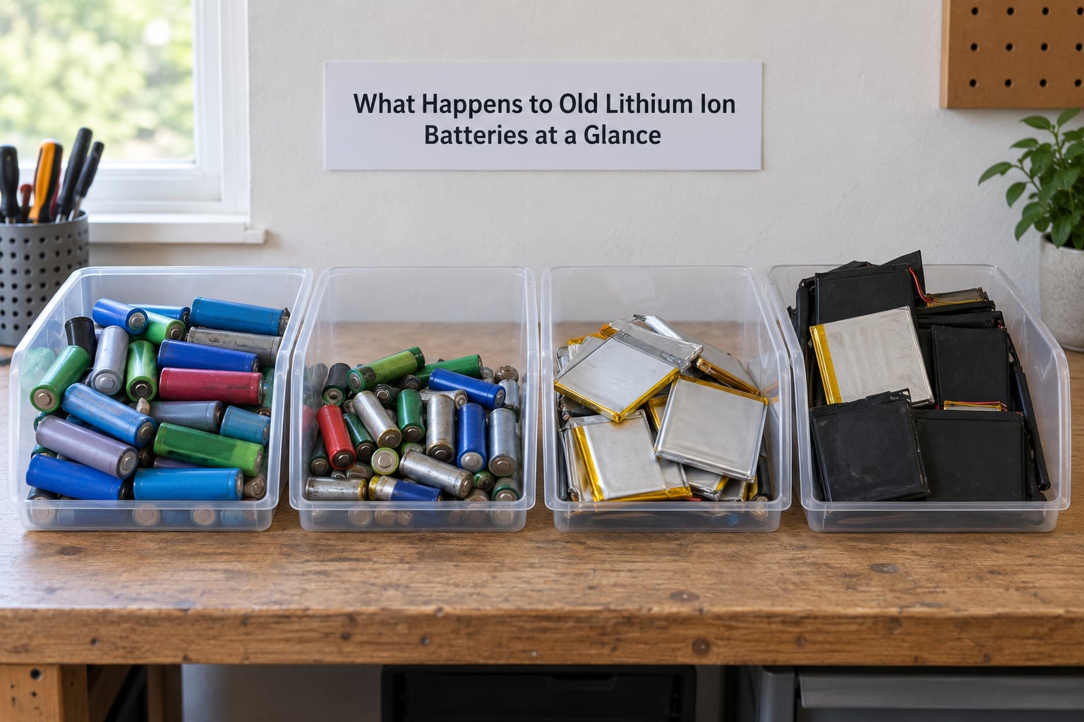 What Happens to Old Lithium Ion Batteries at a Glance
