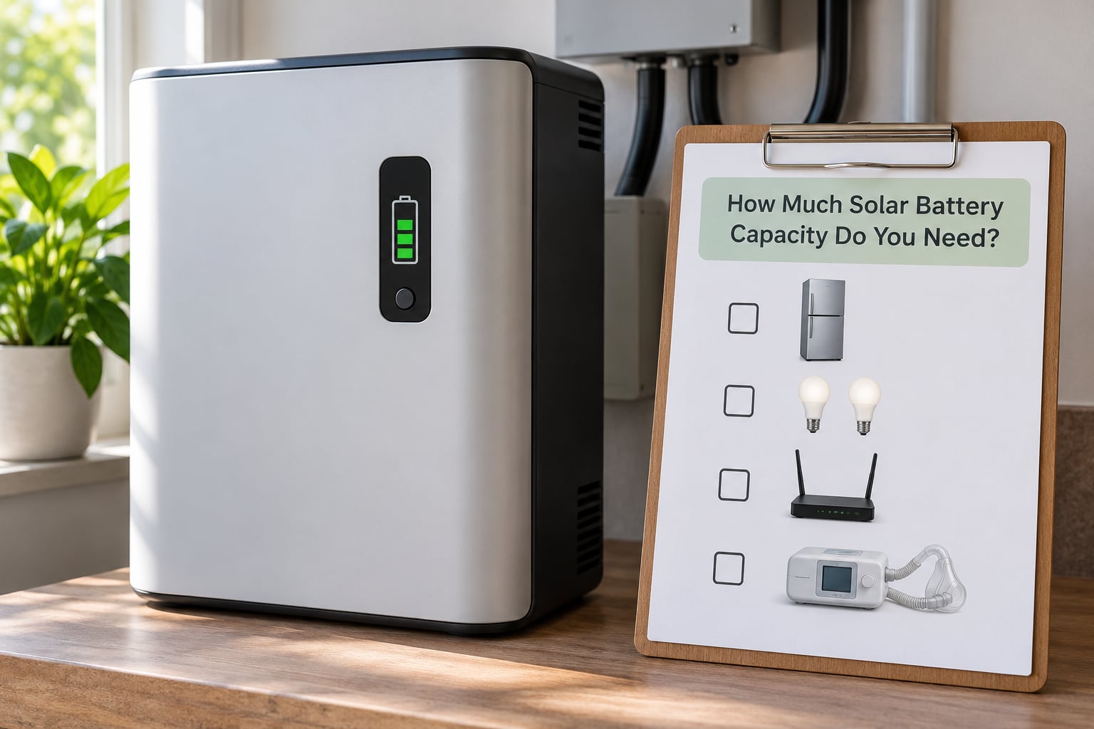 How Much Solar Battery Capacity Do You Need?