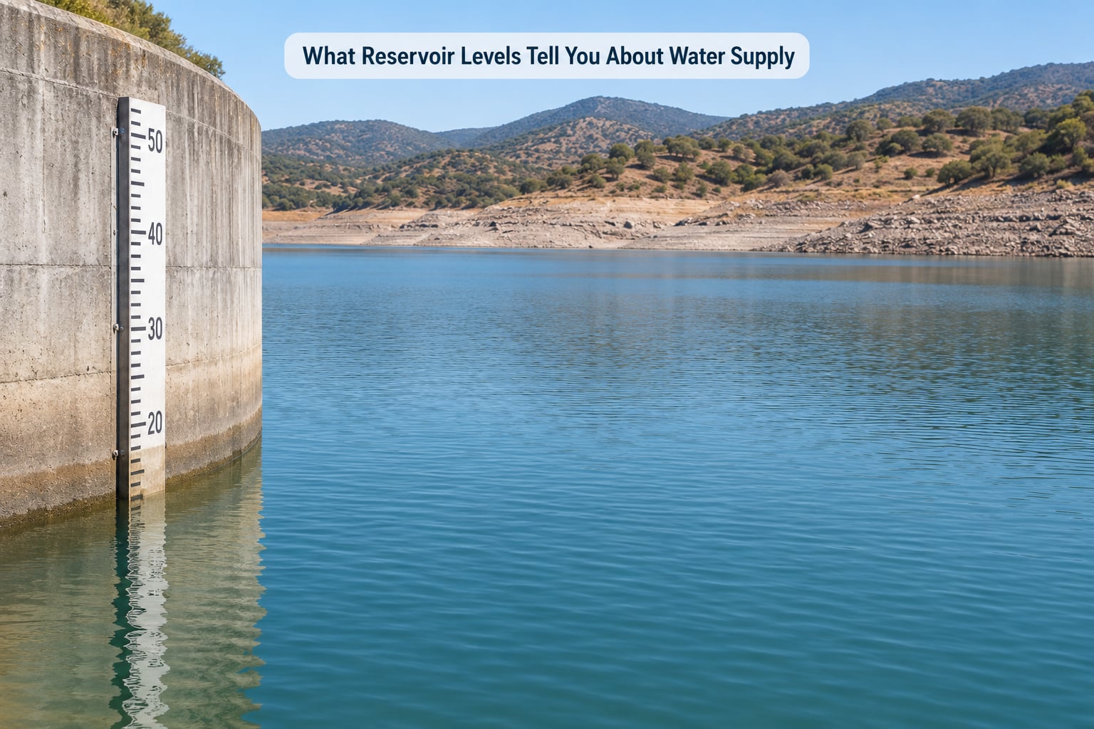 What Reservoir Levels Tell You About Water Supply